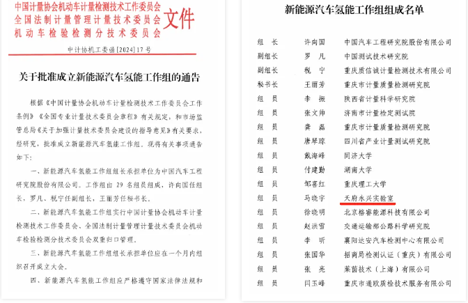 新能源汽车氢能工作组成立，天府永兴实验室携手前行